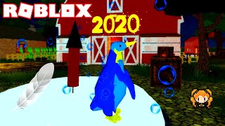 ROBLOX FEATHER FAMILY Updated PENGUIN New 2020 Barn Belly Slide Funny Animations and More [upl. by Moira]