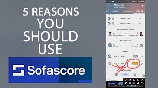 These are the main reasons sofascore is the best  Prediction tool  My winning strategy revealed [upl. by Pesek]