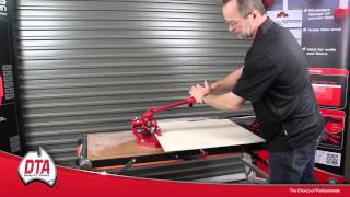 How to use the professional Ishii Tile Cutter [upl. by Bail636]