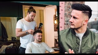 Haarstyling TUTORIAL für Männer bei kurzen Haaren  Die BESTEN Tipps [upl. by Fay]