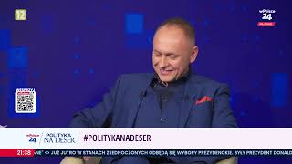 POLITYKA NA DESER  Dorota Łosiewicz i Rafał Porzeziński 4112024 cz1 [upl. by Arymahs]