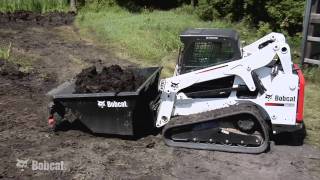 Bobcat Dumping Hopper Attachment [upl. by Dlawso]