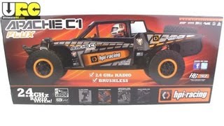 HPI Apache C1 Flux brushless buggy unboxed [upl. by Aenat]