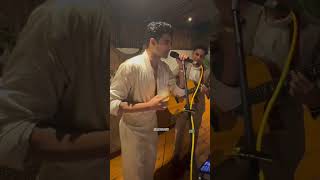 anuvjain x zaedenmusic Singing Song ll Zaeden wedding ll anuvsworld anuvjainconcert [upl. by Oahc]