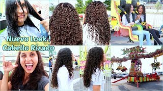 Cambio de Look Para Todas  Cabello Rizado 😱  Mayo 28 17 ♡IsabelVlogs♡ [upl. by Aspia]