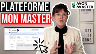 MON MASTER 2024  comment candidater sur la plateforme Mon Master tuto complet [upl. by Mariellen]