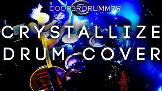 Crystallize  Lindsey Stirling  Drum Cover Dubstep Violin Original [upl. by Josie]