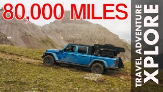 Jeep Gladiator Ecodiesel Review  80000 Miles [upl. by Airdua]