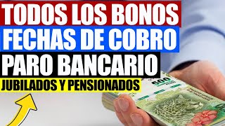 💲TODOS LOS BONOS DE MAYO CON FECHAS DE COBRO PARA JUBILADOS PENSIONADOS PNC Y PUAM DE ANSES 2024 [upl. by Delfine]