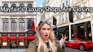 Most LUXURIOUS Shopping Street In London Is Shutting Down [upl. by Ellimahs]