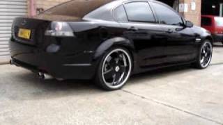 VE COMMODORE AIR BAG SUSPENSION SUPERCHARGED 600HP [upl. by Karla]