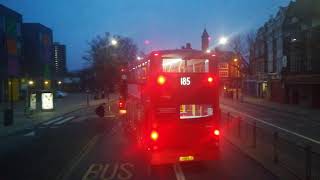 Full Route Visual  Bus Route 208  Lewisham Station  Orpington Perry Hall Road [upl. by Matland]