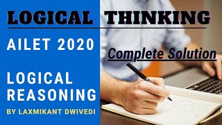 AILET 2020 Logical Reasoning Complete Solution [upl. by Ggerk36]