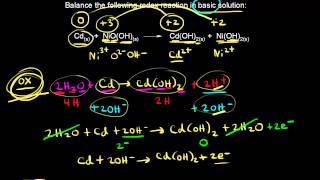 Nickelcadmium battery  Redox reactions and electrochemistry  Chemistry  Khan Academy [upl. by Itnuahsa75]