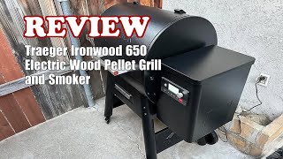 Traeger Ironwood 650 Wood Pellet Grill amp Smoker  Review 2025 [upl. by Hartzell47]