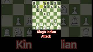 Chess kingsIndianAttack kingsindianattack kiachessdefence chesstrick chessshorts chesssports [upl. by Rizas94]