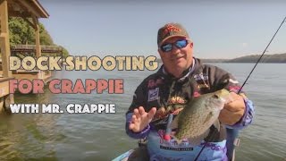 How to Shoot Docks to Catch LOTS of CRAPPIE [upl. by Hannazus]