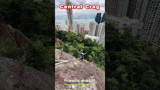 Central Crag  scrambling adventure shortvideo adventure explore climb hiking [upl. by Aliekahs]