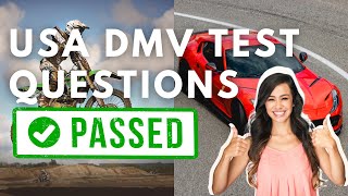 USA DMV Alcohol amp Drugs Test Questions  US States Driving DMV Test  License Question amp Answers [upl. by Eiramyelhsa371]