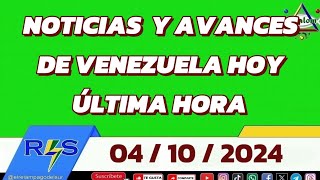 CONFERENCIA DE EDMUNDO GONZÁLEZ Y NOTICIAS DE VENEZUELA HOY 4 DE OCTUBRE DE 2024 en vivo [upl. by Aicnerolf]