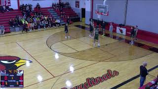 Mayville High School vs Laconia High School Mens JV Basketball Mens Varsity Basketball [upl. by Dibri453]