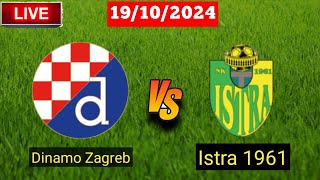 Istra 1961 vs Dinamo Zagreb  HNL  Fifa Match Score HD Today Vivo [upl. by Eidnyl]