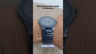 Slimmest ceramic watch in world  Titan edge watch  titanwatches [upl. by Angeline]