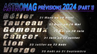 Prévisions astrologiques 2024 avec lastrologue MarieClaude Nadeau AstroMagPartie 1 [upl. by Ymmot]