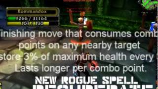 World of Warcraft Cataclysm Beta quotNew Rogue Spell  New First Aidquot [upl. by Camala]