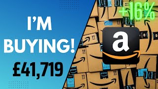 Amazon is the CHEAPEST its been in YEARS £41700 Trading 212 Stock Portfolio [upl. by Dnomzed]