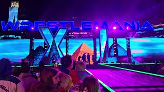 Bayley Wrestlemania XL Night Two Entrance wwe wrestling wrestlemania bayley [upl. by Yssirhc197]