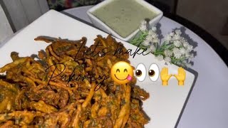 Crispy Pakora RecipeHow to make pakoray by Cook and bake with Zoha [upl. by Eylhsa]