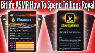 BITLIFE ASMR Rich Famous Trillionaire How To Spend Trillions ROYAL UPDATE 2021 Still Working [upl. by Etz]