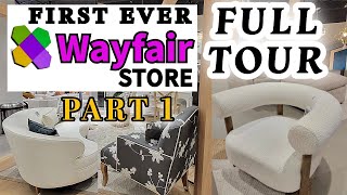 Exploring NEW Wayfair Furniture Store FULL TOUR [upl. by Pillow]