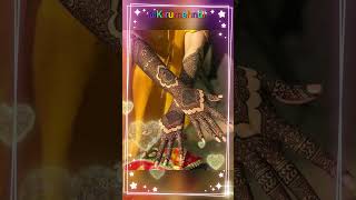 Latest Bridal Mehndi Designs  Kabootri song shorts video  Trending shorts video southindianbride [upl. by Vigor]