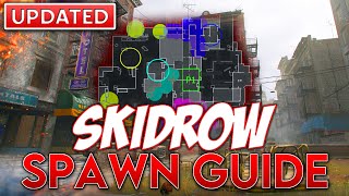 NEW SKIDROW Hardpoint SPAWN GUIDE in MW3 RANKED PLAY [upl. by Oliric809]