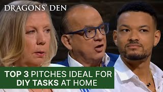 Top 3 Pitches For DIY Enthusiasts  Season 20  Dragons Den [upl. by Endys834]