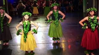 He Mele No Lilo  Hawaiian Hula Choreography  Student dance performacne [upl. by Gherlein]