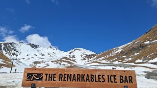 Remarkable scenic drive up the mountain The Remarkables Ski Resort Queenstown in Spring [upl. by Prunella361]