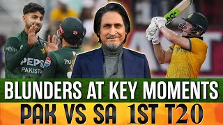 Blunders at Key Moments  PAK Vs SA 1st T20i  Ramiz Speaks [upl. by Eissert274]