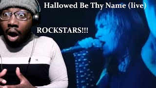 Iron Maiden  Hallowed Be Thy Name live  Reaction ironmaiden [upl. by Ezekiel595]