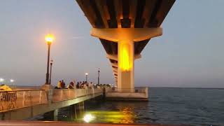 Veterans Memorial Fishing Pier TitusvilleFloridaUSA [upl. by Marjie]