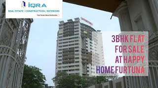 3BHK FLAT FOR SALE AT ATTAPUR HAPPY HOMES FORTUNA ON TOP FLOOR 2400SFT  IQRA REAL ESTATE [upl. by Des]