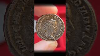 Gordian III Antoninianus 238244 AD [upl. by Ardnosac]