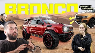 Biz Yaparız Siz İzlersiniz   Ford Ranger to Ultimate Bronco Step By Step Perfect Conversion Part 2 [upl. by Amsirac]