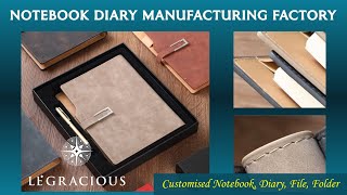 MANUFACTURING  Customized Diary  Notebooks  Corporate Gifting Solutions ✨ asmr gifting [upl. by Wightman571]