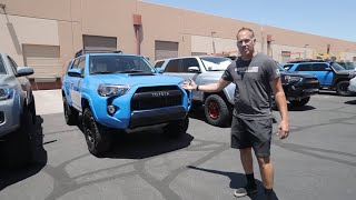 Westcott Designs Fox TRD PRO Lift Kit Before and After Walkthrough [upl. by Evered]