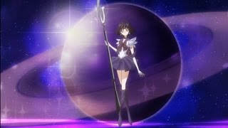 Sailor Saturn TransformationIntroduction  Sailor Moon Crystal Season 3 [upl. by Minna816]