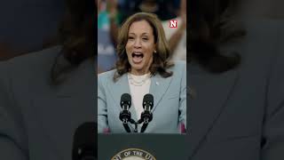 Kamala Harris Challenges Donald Trump To Debate At Campaign Stop In Atlanta [upl. by Nylrak96]