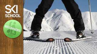 How to Snow Plough Ski  Beginner Ski Lesson 13 [upl. by Warfore540]